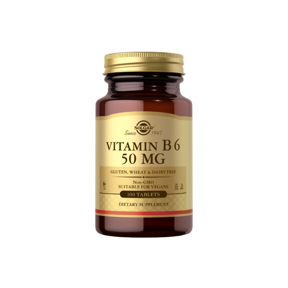 Solgar Vitamin B6 50mg 
